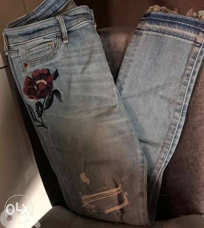 Jeans for women, بنطلون جينز, ABERCOMBIE & FITCH brand