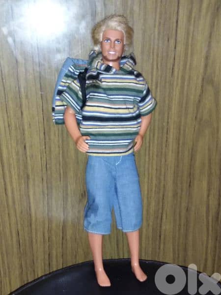 SHAVE N STYLE KEN Vintage Mattel 1990 Blonde Man Rare as new doll=20$ 1