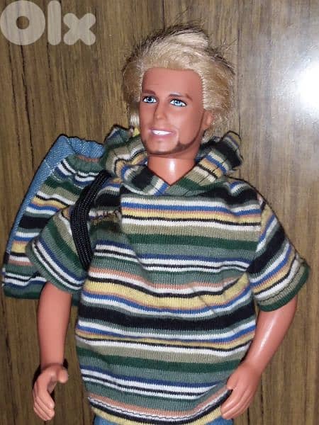 SHAVE N STYLE KEN Vintage Mattel 1990 Blonde Man Rare as new doll=20$ 0