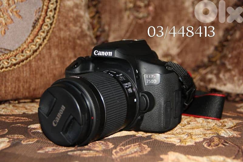 canon 750d like new 3