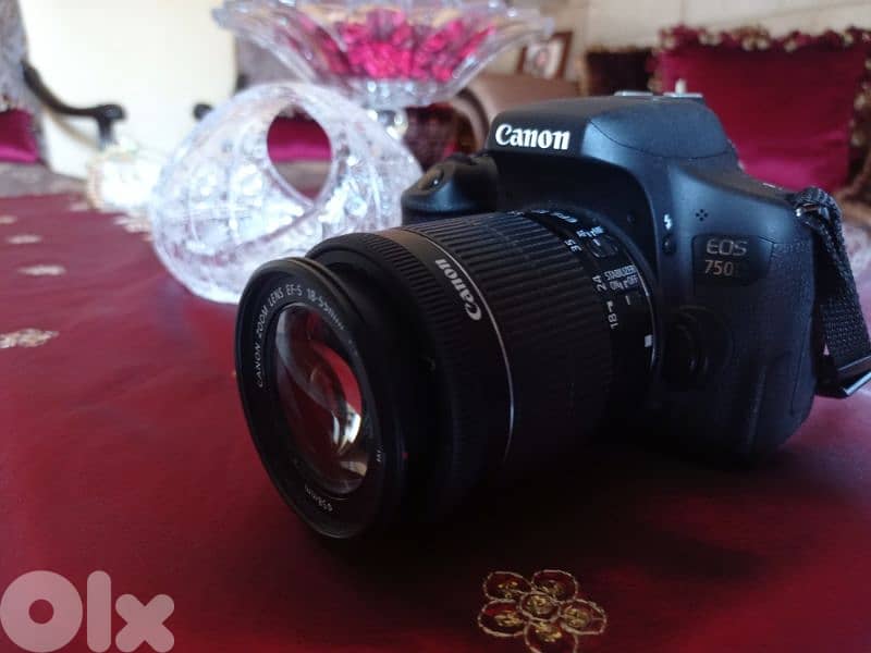 canon 750d like new 4