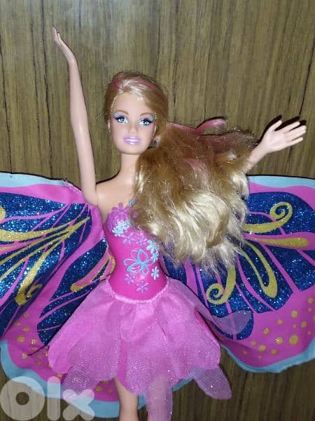 FAIRY TASTIC/ BUTTERFLY/ PRINCESS Barbie 3 in 1 Mattel Awesome doll=28 2