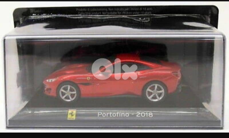 Ferrari Portofino (2018) diecast car model 1;43. 3