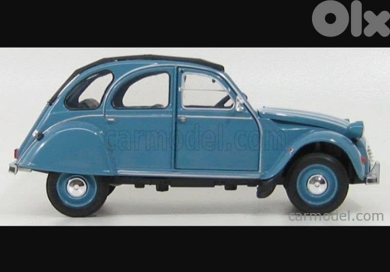 Citroën 2CV diecast car model 1:24. 1