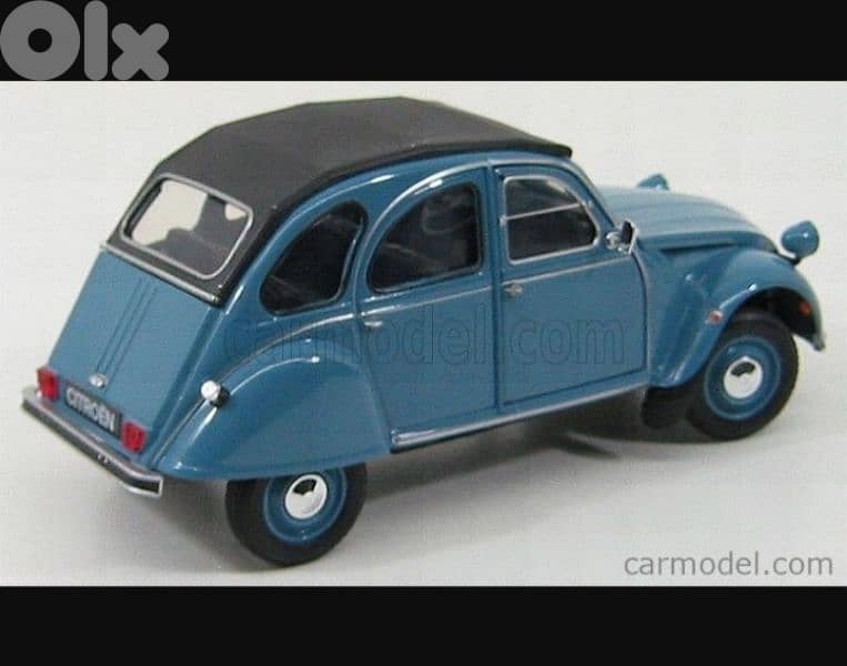 Citroën 2CV diecast car model 1:24. 2