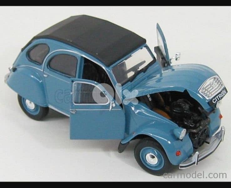 Citroën 2CV diecast car model 1:24. 3