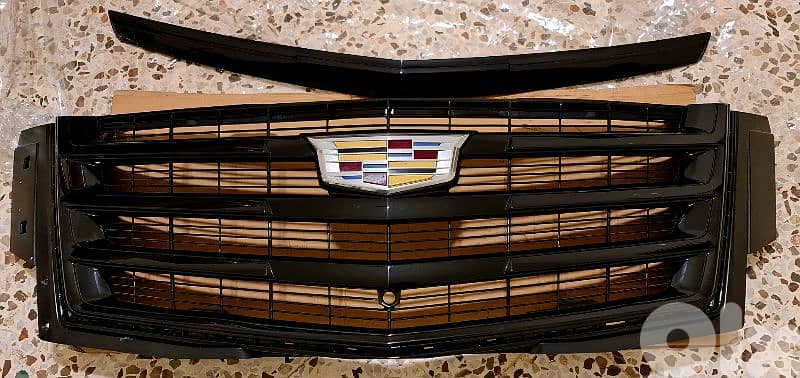 black grill for cadillac escalade premium black edition 1