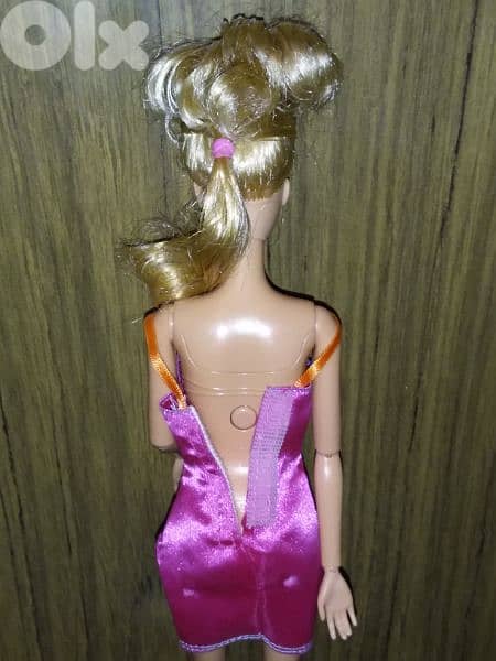 FASHIONISTAS SWAPPIN Style flex parts Mattel doll removable head+Shoes 3