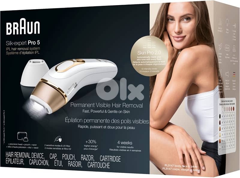 Braun Silk expert PRo available Pro 3 & Pro 5 1