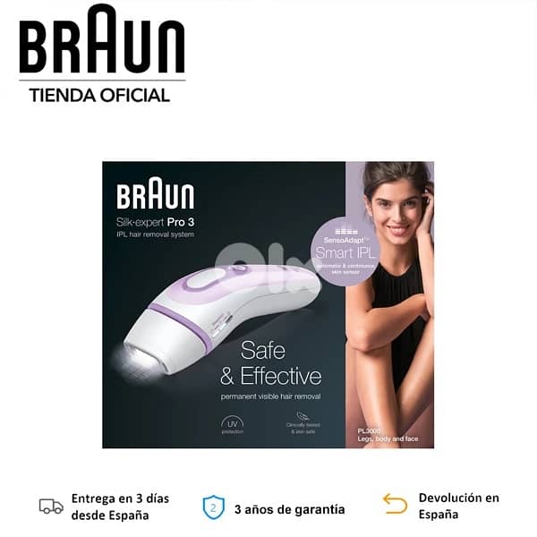 Braun Silk expert PRo available Pro 3 & Pro 5 3