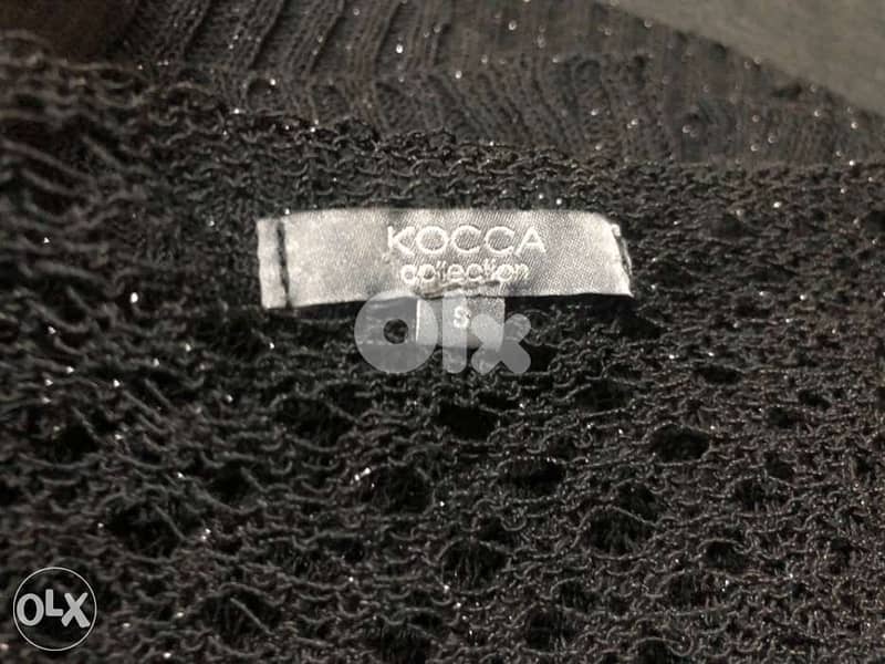 **NEW** KOCCA brand, black classy blouse, for ladies 2