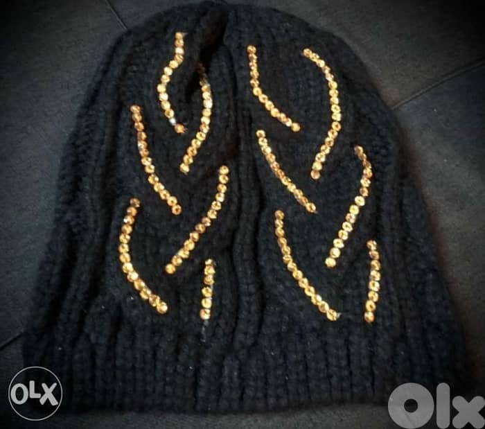 *NEW*women hat and cascette, hat or cap black color, H&M brand 0