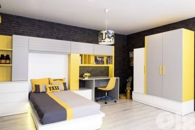 kid bedroom غرفة نوم تفصيل 1