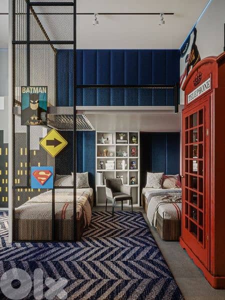 kid bedroom غرفة نوم تفصيل 6