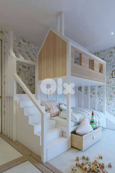 kid bedroom غرفة نوم تفصيل 7