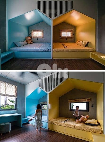 kid bedroom غرفة نوم تفصيل 11