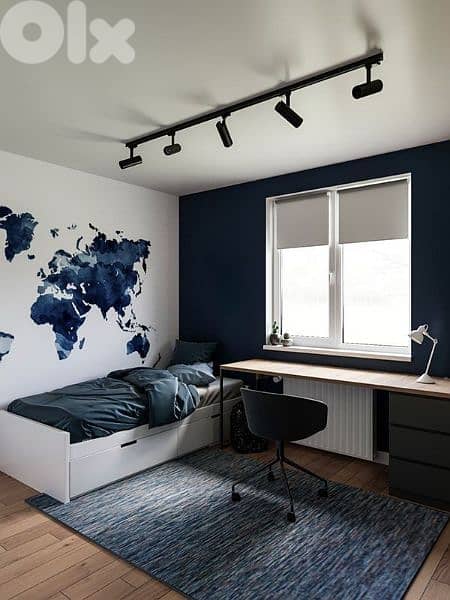 kid bedroom غرفة نوم تفصيل 17