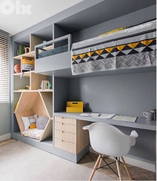 kid bedroom غرفة نوم تفصيل 19