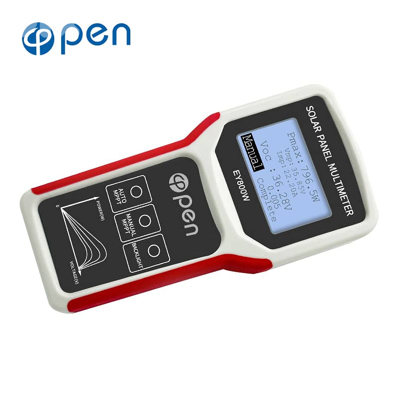 Solar Panel Multimeter Wattmeter 800W ساعة فحص الواح الطاقة ملتيميتر 1