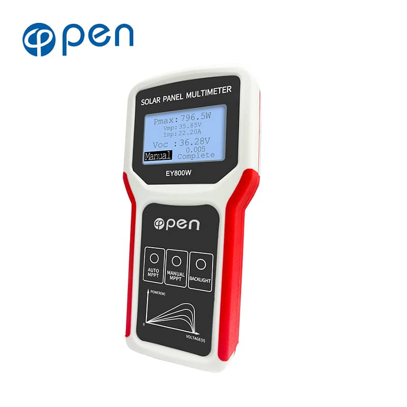 Solar Panel Multimeter Wattmeter 800W ساعة فحص الواح الطاقة ملتيميتر 3