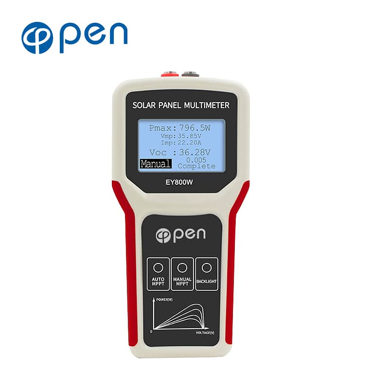 Solar Panel Multimeter Wattmeter 800W ساعة فحص الواح الطاقة ملتيميتر 5