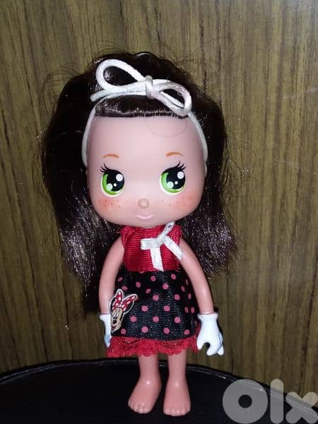 I LOVE MINNIE MOUSE Disney Medium syze FAMOSA Rare Great doll 17Cm=20$ 1