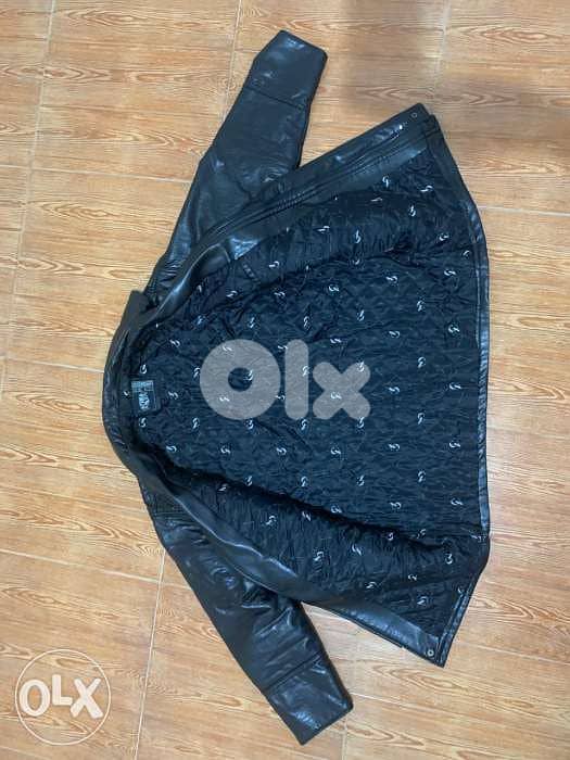 جاكيت جلد أصلي إيطالي 1