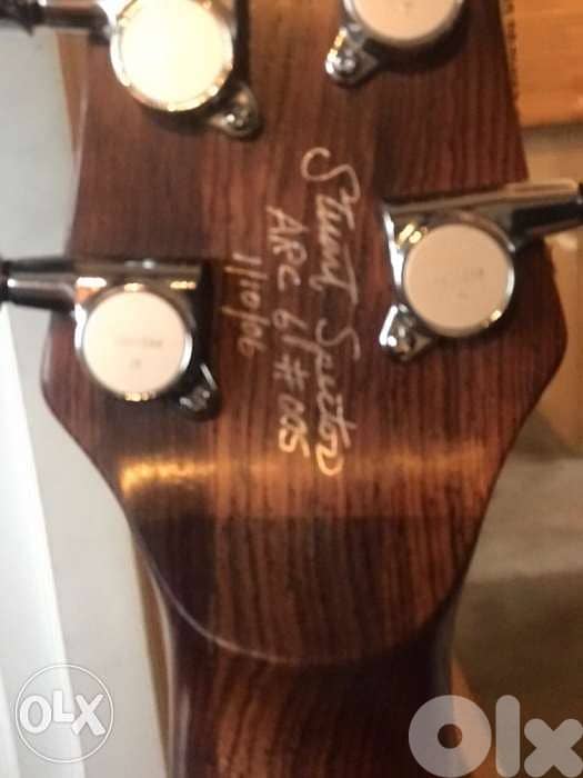 Spector Guitar Arc 6 serial number 005 signed 1