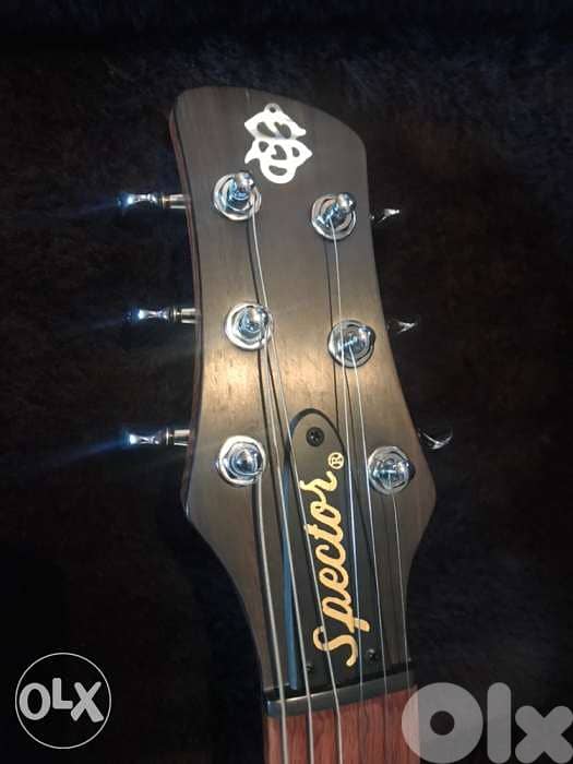 Spector Guitar Arc 6 serial number 005 signed 4