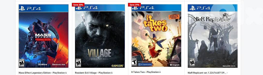 PS4 Games for Sale 11