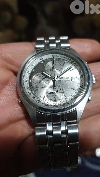 seiko chronograph alarm 0