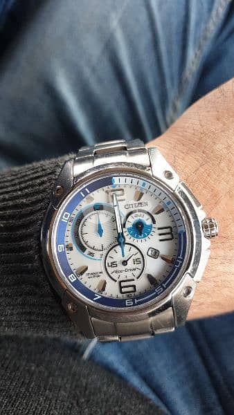 citizen titanium eco-drive 0