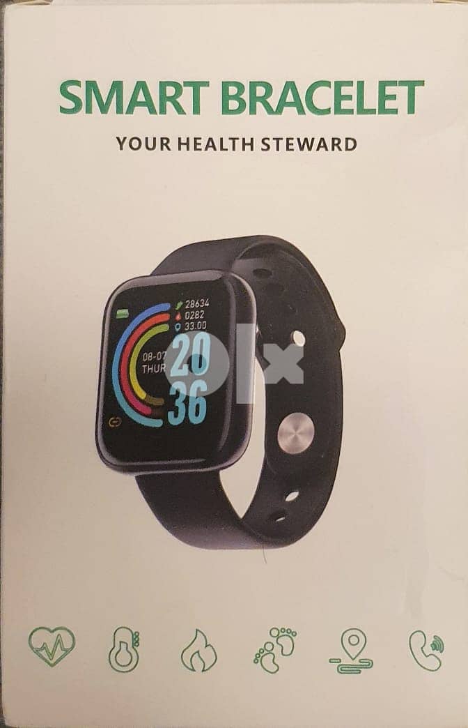 D20 BLUETOOTH SMART WATCHES SPORT FITNESS TRACKER 4