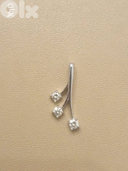 Tri diamonds pendant 0