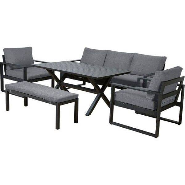 طقم ألمنيوم 3+1+1+bench 0