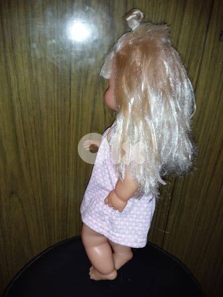 FAMOSA BIG BABY Girl dressed doll height 44 Cm Still very good=20$ 2