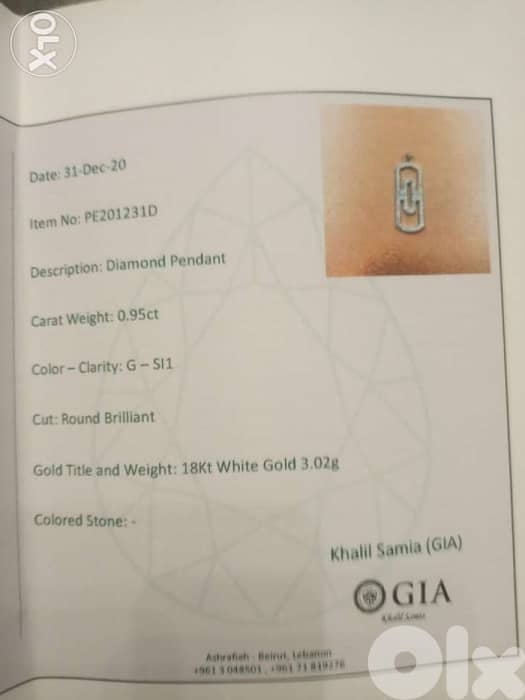 Diamond pendant bulgari style. 2