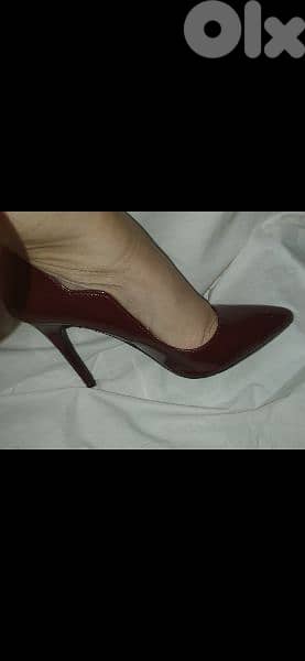 high heels lami3 bordo size 39 used once 6