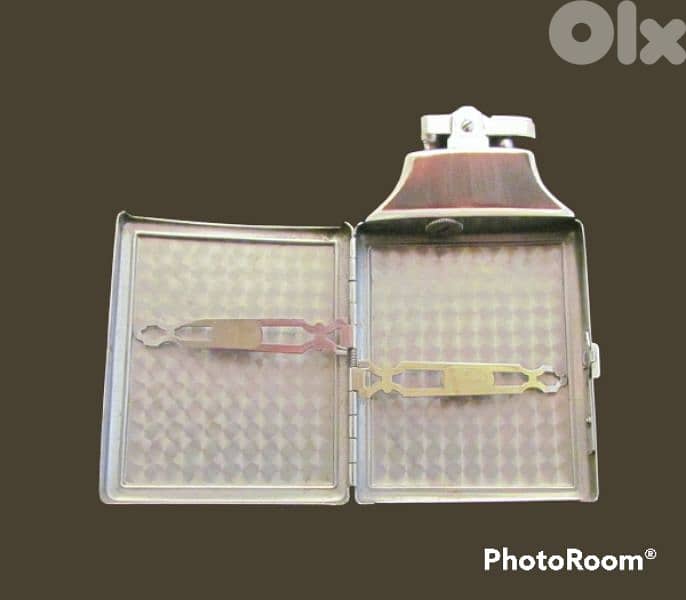 1930 Ronson Master case lighter Vintage enamel cigarette case lighter 1