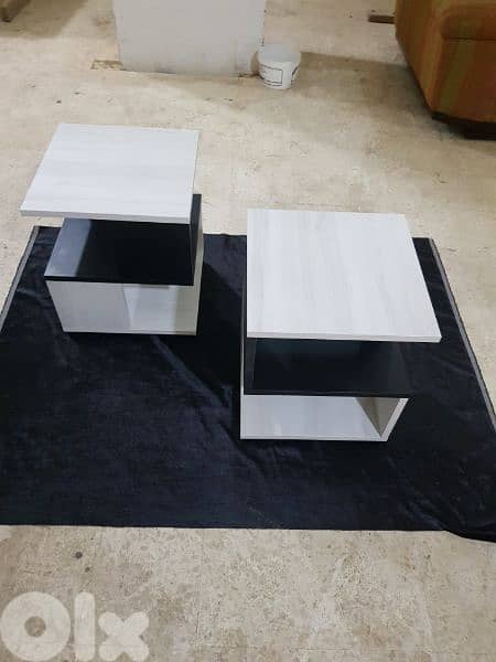 طاولات لاميكا اسود و رمادي 1