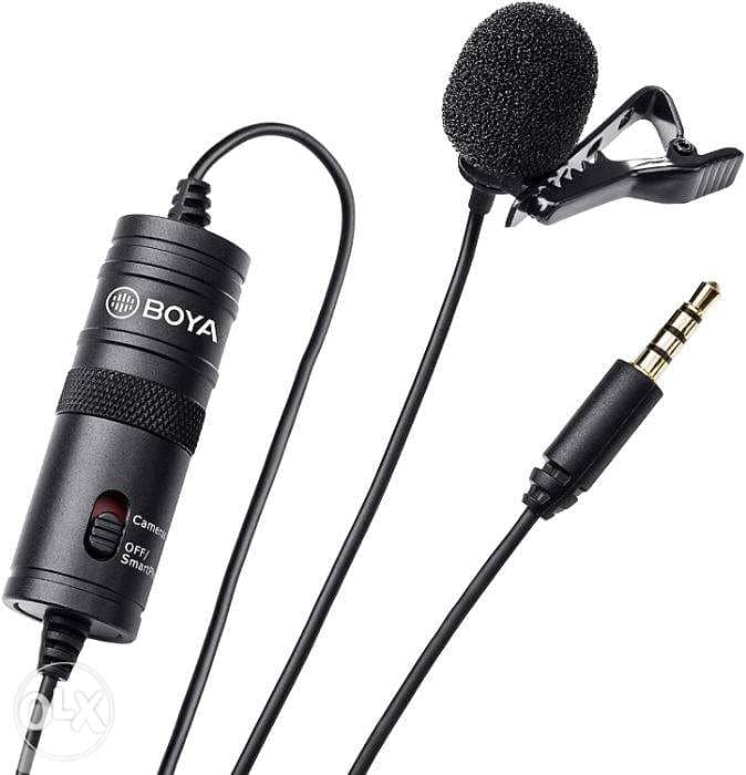 boya by-m1 3.5mm lavalier condenser microphone 0