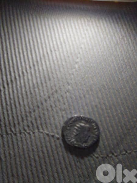 Roman coin silver of Roman Emperor Valarian year 259 AD. Valerian 0