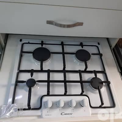 Candy 60cm Gas Hob غاز ٦٠سم صنع إيطاليا