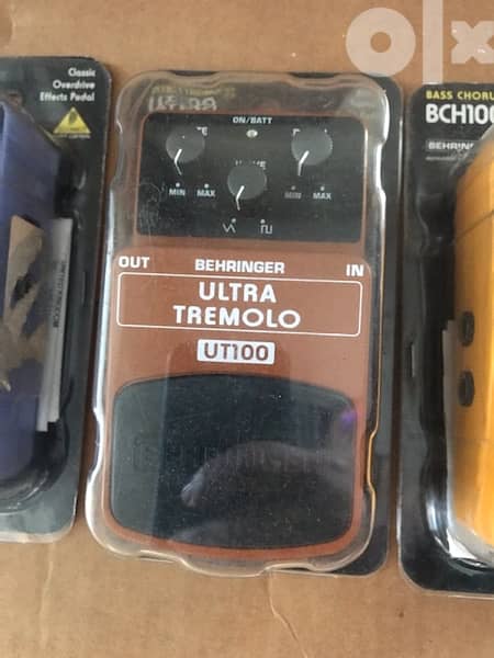 Guitar Pedals EFFECT Behringer prices each 9