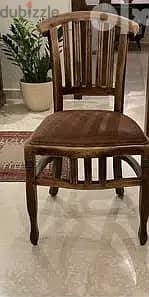 Solid wood vintage chair