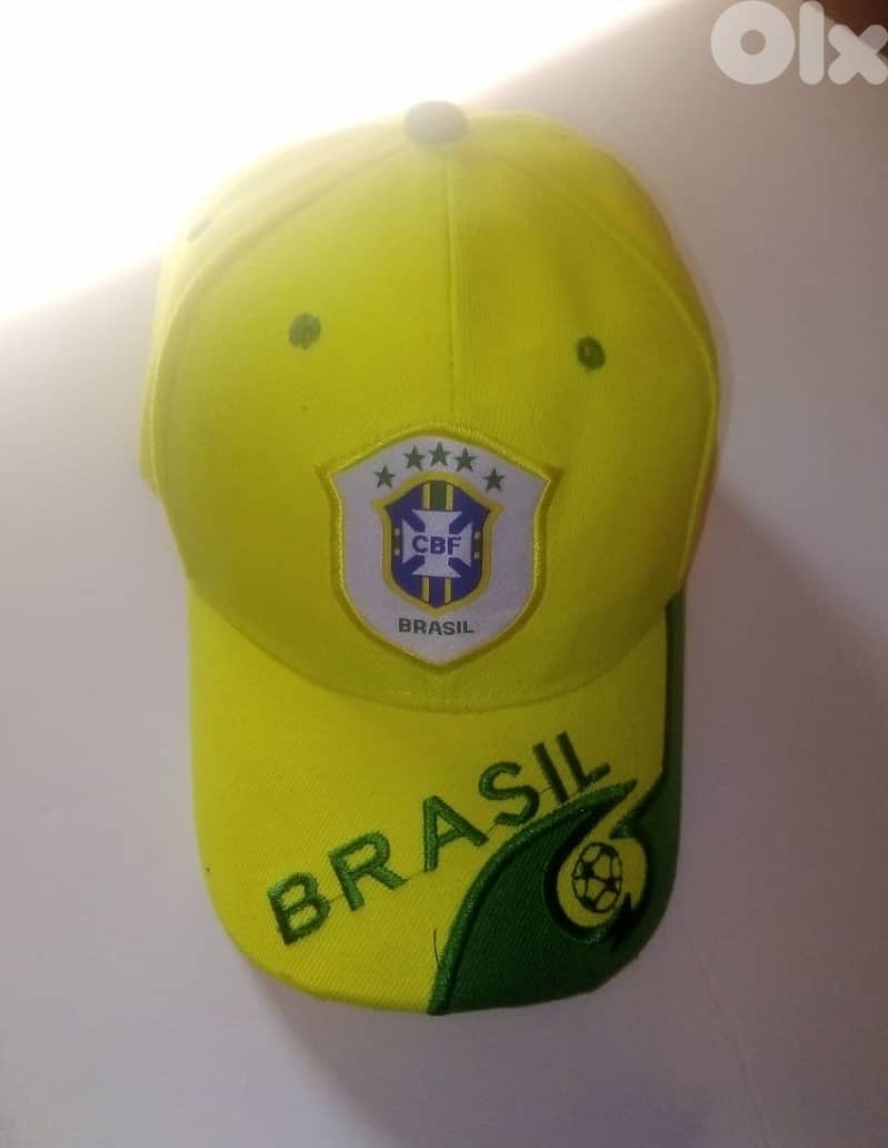 Brazil football team hat 1