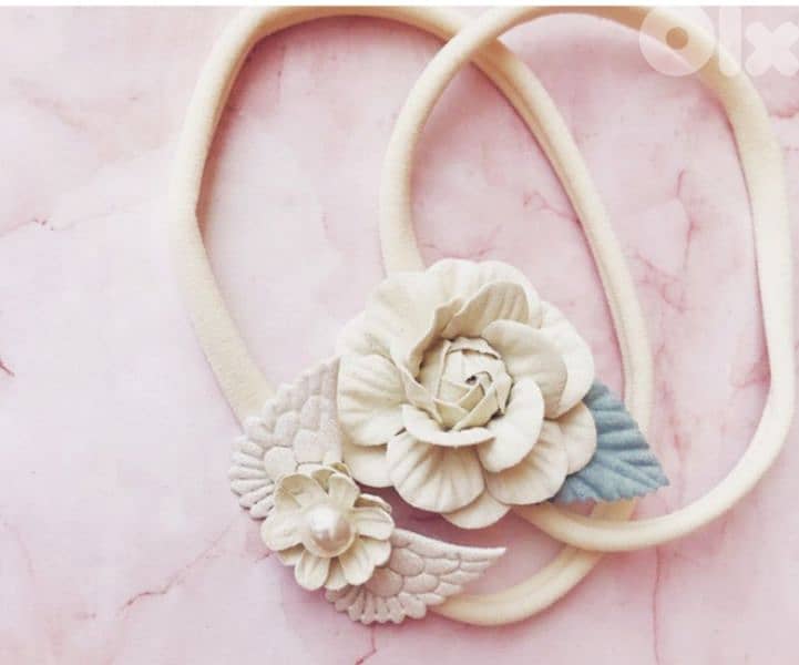 floral baby girl head bands 1
