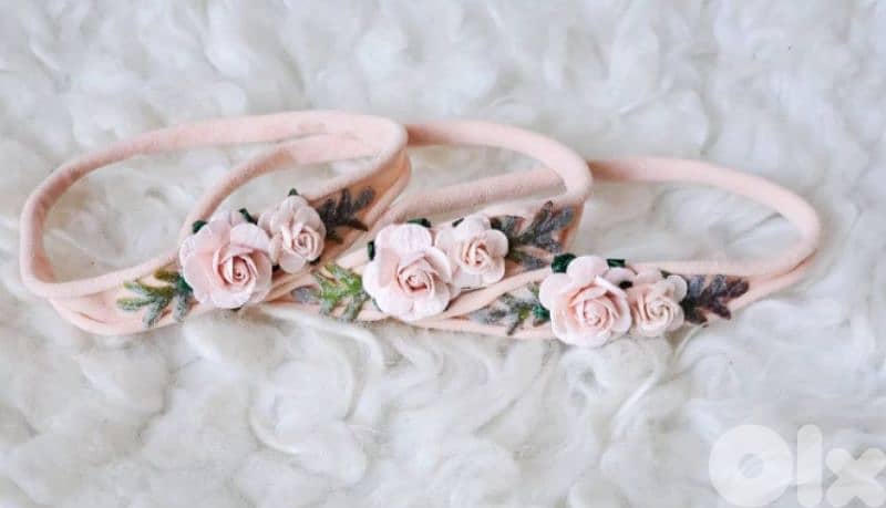 floral baby girl head bands 2