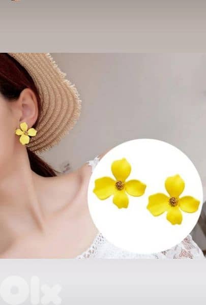 stunning flowers earrings 1