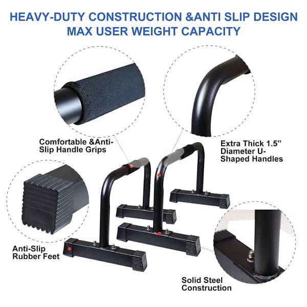 Parallettes Dip Bars 2